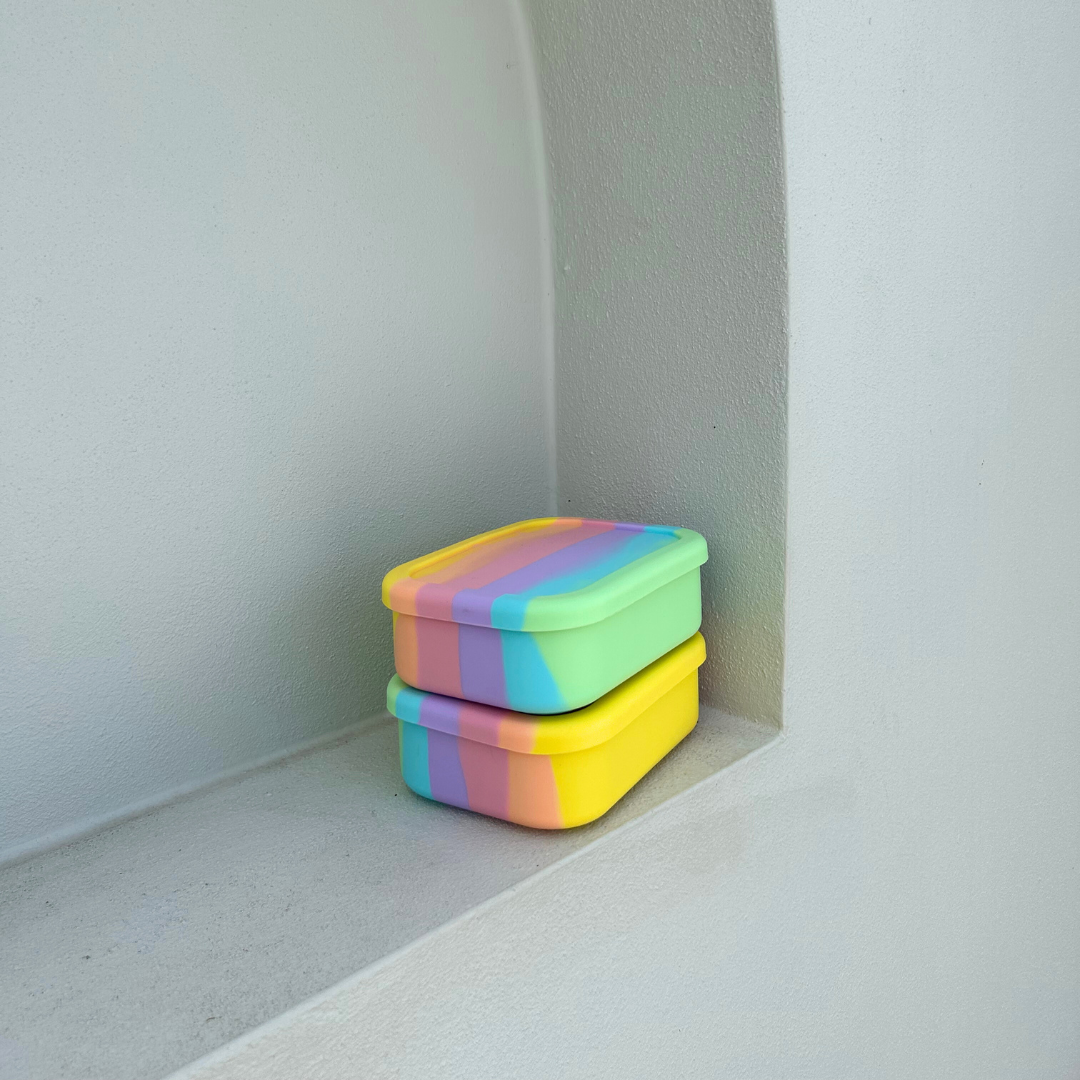 Rainbow Rectangle Container