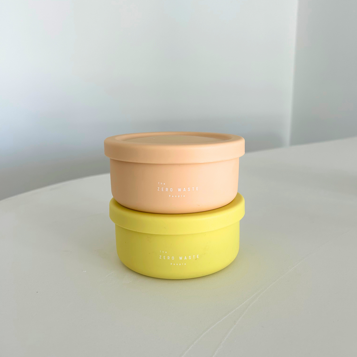 Lemon Small Round Container