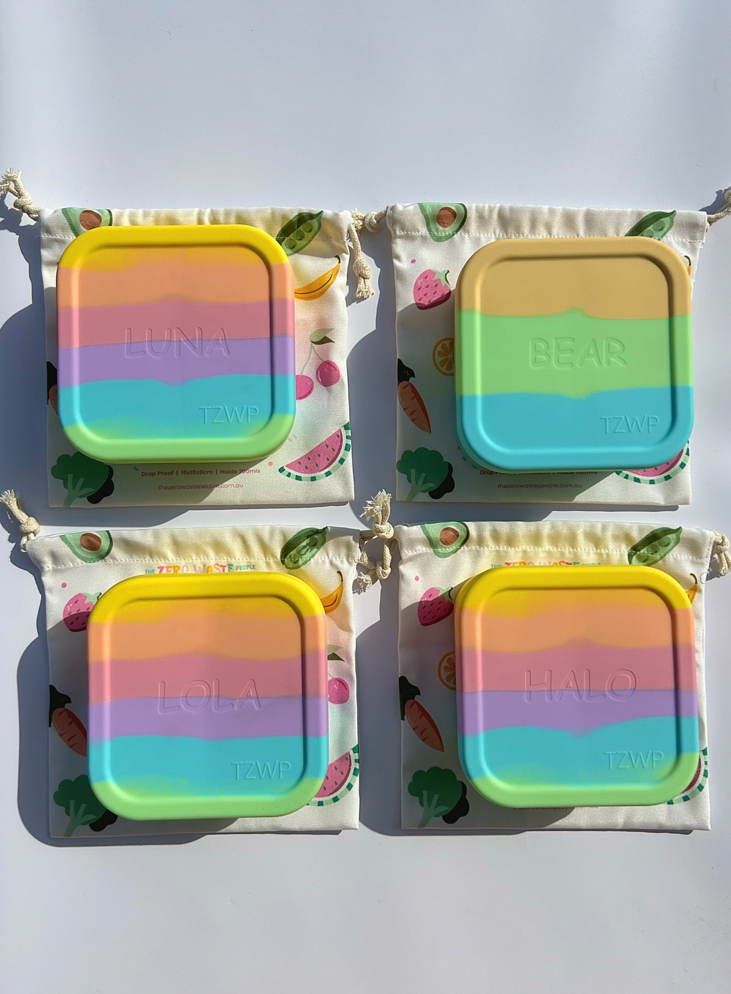 Rainbow Bento Snack Box