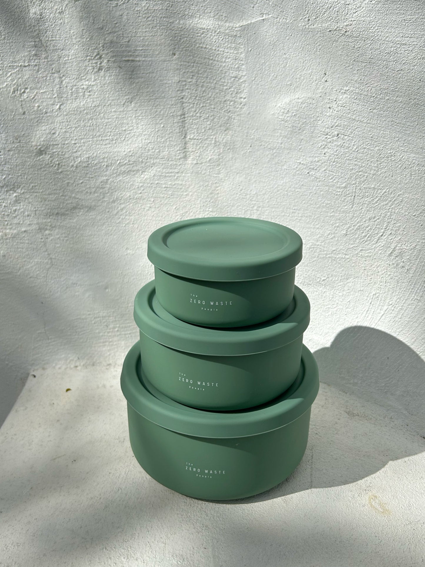 Sage Small Round Container