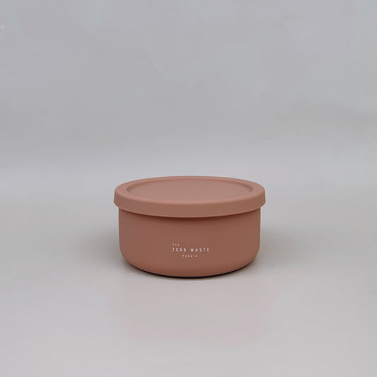 Dusty Pink Medium Round Container