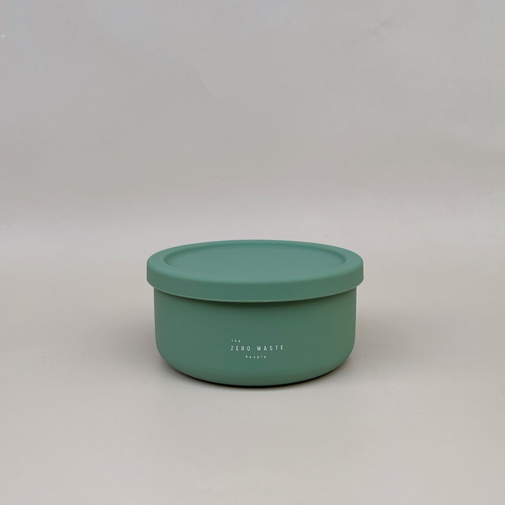 Sage Medium Round Container – The Zero Waste People