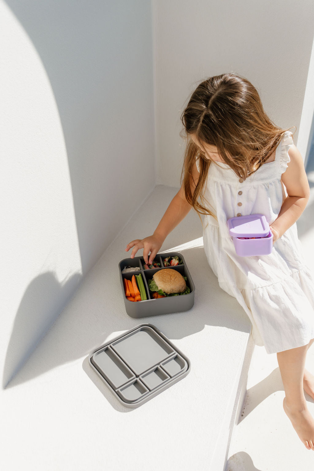 Charcoal BIG Bento Lunchbox