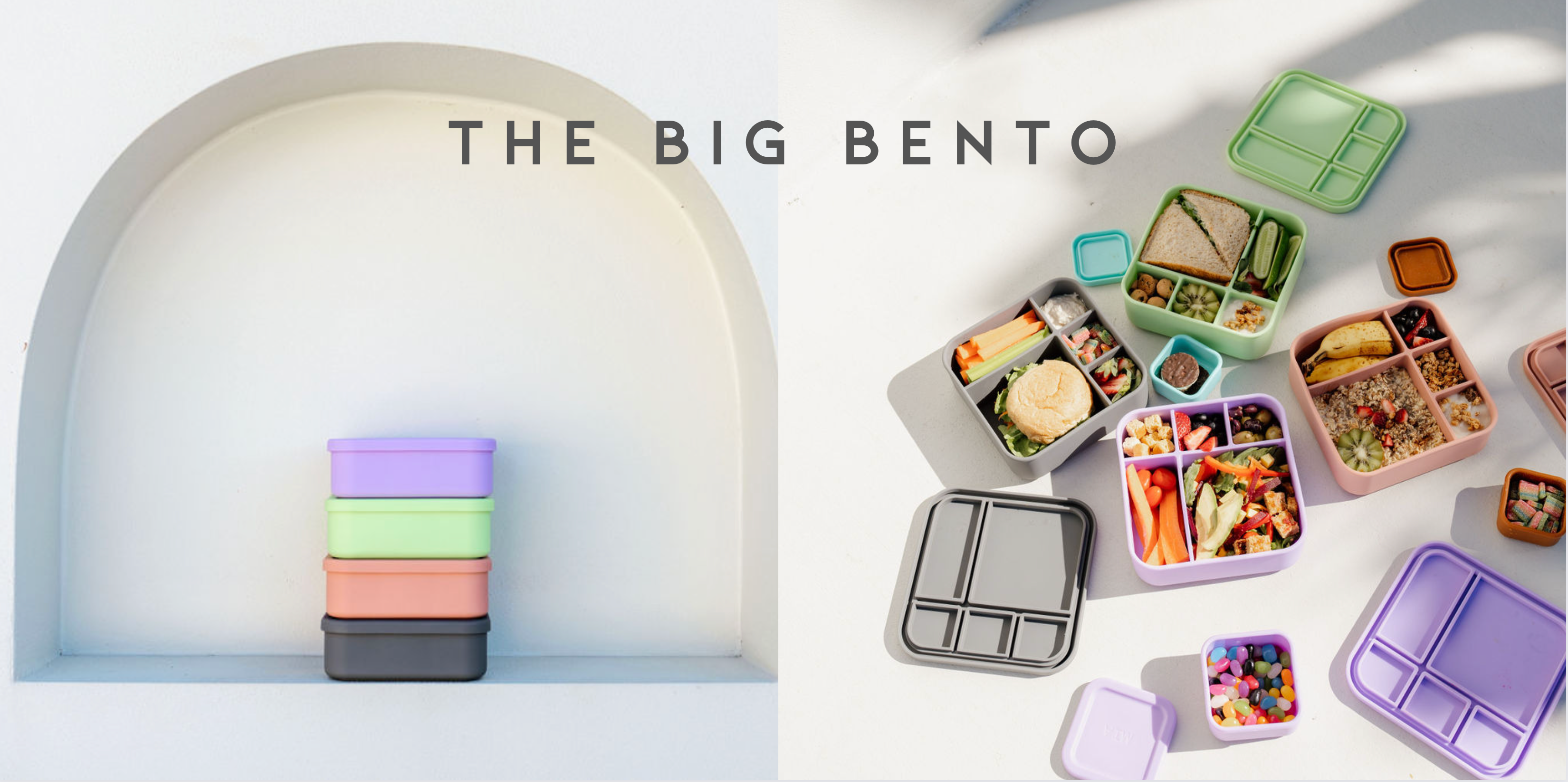 Zero Waste People Silicone Bento Lunchbox – Adventure Snacks