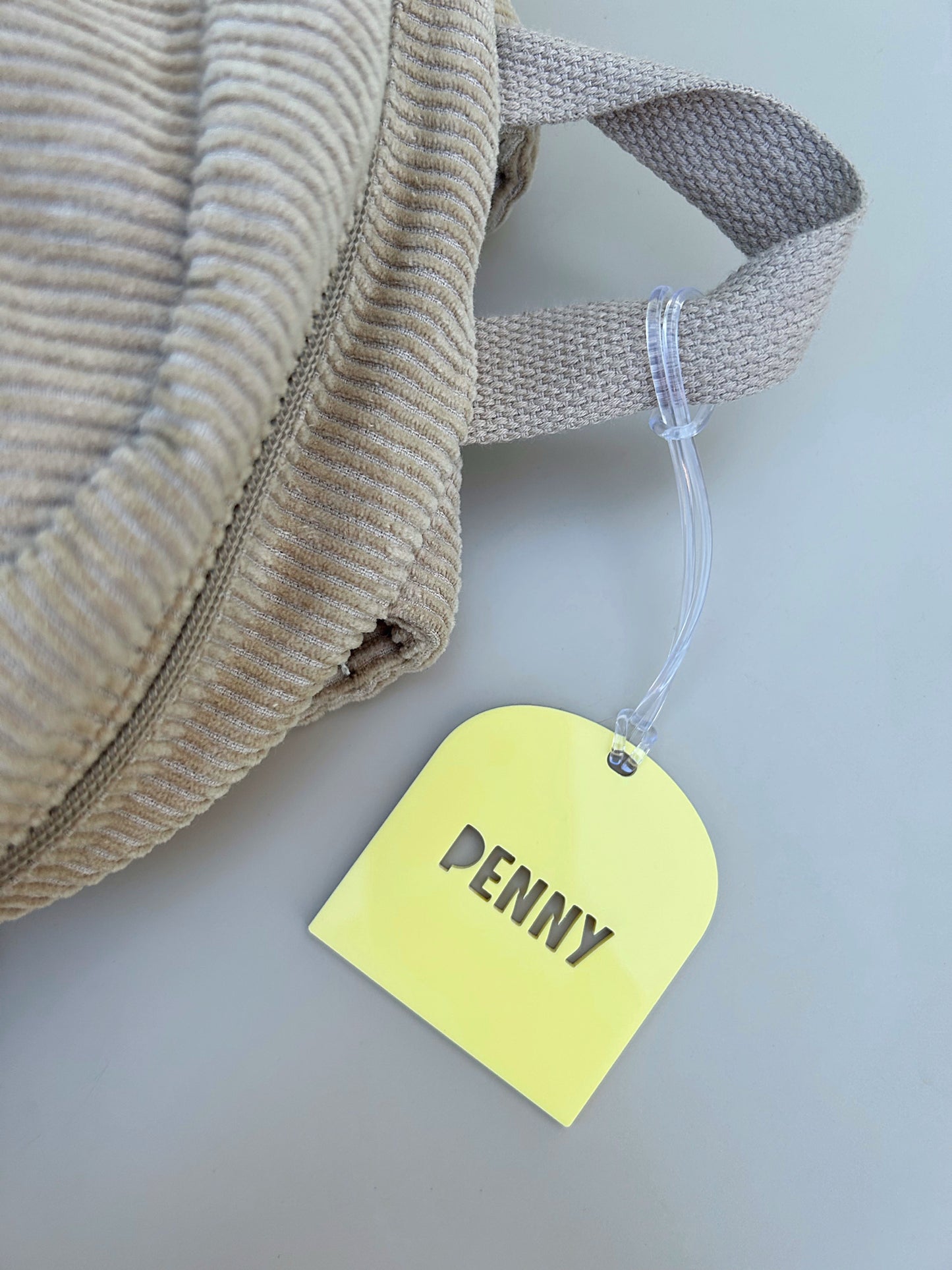 Personalised Arch Bag Tag