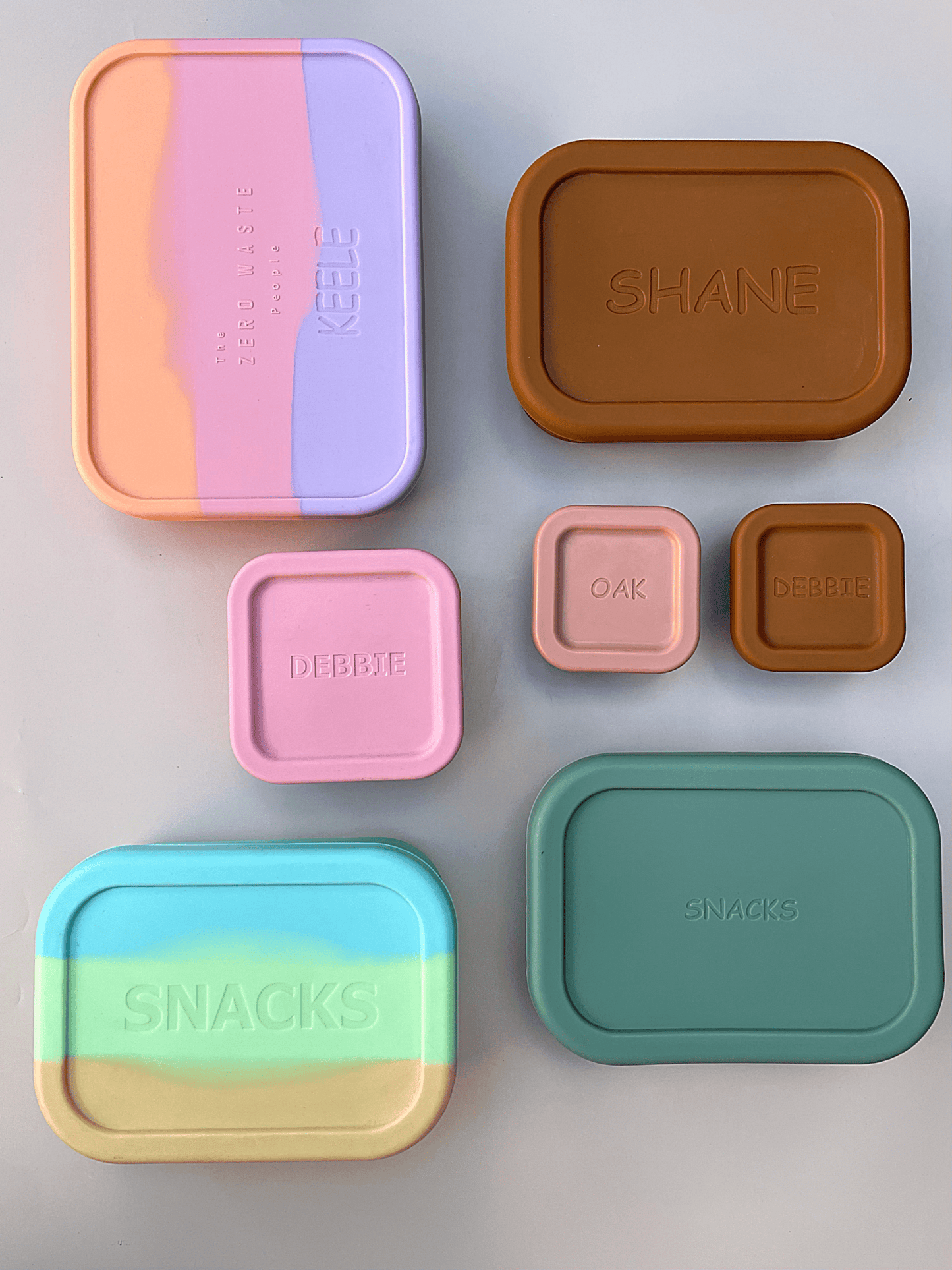 Dusty Pink Snack Container